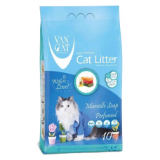 VanCat Marsilya Sabunu Kokulu İnce Taneli Topaklaşan Kedi Kumu 10 Kg VanCat Marsilya Sabunu Kokulu İnce Taneli Topaklaşan Kedi Kumu 10 Kg
