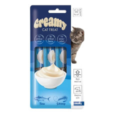 M-Pets Creamy Ton Balıklı Karidesli Kedi Ödülü 4X15 Gram
