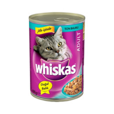 Whiskas Whiskas Ton Balıklı Adult Kedi Konserve (400 g) Whiskas Whiskas Ton Balıklı Adult Kedi Konserve (400 g)