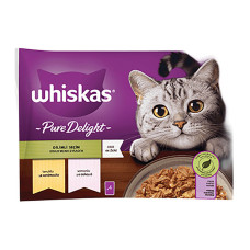Whiskas Mama Pure Delight Dilimli Seçim Tavuklu Ve Somonlu Poşet Yaş 340 Gr Whiskas Mama Pure Delight Dilimli Seçim Tavuklu Ve Somonlu Poşet Yaş 340 Gr