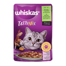 Whiskas Mama Tasty Mix Kuzu Tavuk Havuç 85 Gr Whiskas Mama Tasty Mix Kuzu Tavuk Havuç 85 Gr