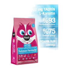 Kitty Life Somonlu Yavru Kedi Maması 2 Kg