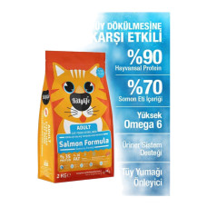 Kitty Life Somonlu Kısır Yetişkin Kedi Maması 2 Kg
