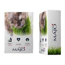 Majo Naturel Kedi Çimi 3 Kullanımlık Yedek Tohumlu
