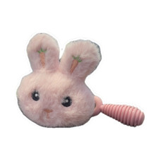 Nanbell Pembe Tavşan Köpek Oyuncağı Peluş & Diş Kaşıyıcı