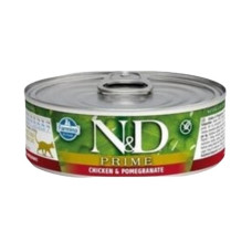 N&D Tahılsız Tavuk & Nar Kitten Kedi Konservesi 80 Gr