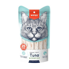 Wanpy Ton&morina Balıklı Krema Kedi Ödülü 25x14 Gr