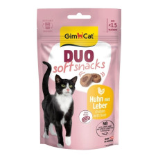 Gimcat Snacks Soft Tavuk Ve Ciğerli Kedi Ödülü 60 Gr Gimcat Snacks Soft Tavuk Ve Ciğerli Kedi Ödülü 60 Gr