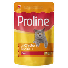 Proline Pate Tavuk Etli Yetişkin Kedi Maması 85 Gr Proline Pate Tavuk Etli Yetişkin Kedi Maması 85 Gr