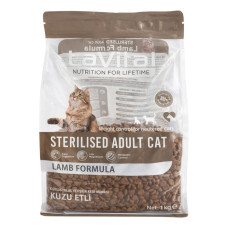 La Vital Kısırlaştırılmış Kuzulu Kedi Maması 1 Kg