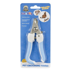 Catdoglife Çelik Uçlu Mavi Kedi Köpek Büyük Tırnak Makası