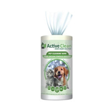 Active Clean Nano Gümüş Kedi Ve Köpekler İçin Temizleme Havlusu 100'lü Active Clean Nano Gümüş Kedi Ve Köpekler İçin Temizleme Havlusu 100'lü